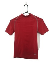 Nike Dri-Fit Boys Short Sleeve Shirt Activewear Size Medium Red  - £27.58 GBP