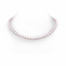 ANGARA 8-9mm, 20&quot; Japanese Akoya Pearl Single Strand Necklace in 14K Solid Gold - £1,800.08 GBP
