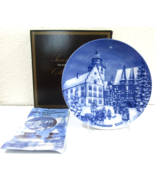 Vintage Berlin Design 2005 Christmas Eve in Alsfeld Plate with Brochure  - €17,13 EUR