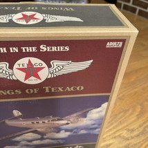 Wings of Texaco Lockheed 12A Electra Jr. Metal Bank 17th In Series New in box - £55.35 GBP