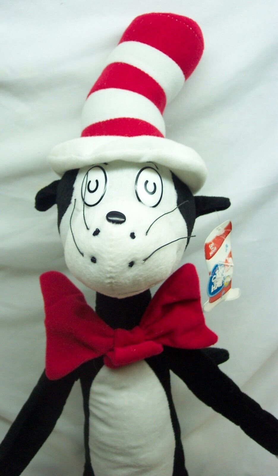 LARGE DR. SEUSS CAT IN THE HAT 24" Plush STUFFED ANIMAL Toy 2003 Official Movie Item image 2