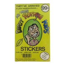 Dirty Rotton Kids Sealed Pack of 8 Stickers Spin-off of Garbage Pail Kid... - £6.91 GBP