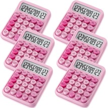 Cute Desk Calculator For Kids School Office Business, 6 Pcs\. Mechanical - $29.93