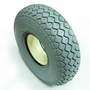 X2pcs) 4.10/3.50-5 C154 Foam-Filled Gray Tire 12”X4” mobility scooter Cheng-Shin - $130.00
