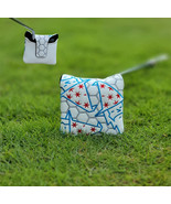 Golf Club Mallet Putter Head Cover White Wizard Cartoon - €25,13 EUR