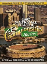 1992 NLCS Program Atlanta @ Pirates Championship - £34.91 GBP
