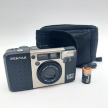 Pentax ESPIO 115G Point &amp; Shoot 35mm Film Camera, Battery &amp; Case Film Te... - £61.47 GBP