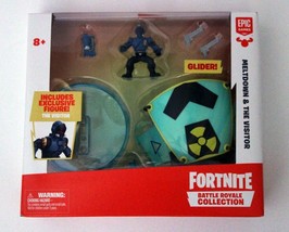 Fortnite Battle Royale Meltdown &amp; the Visitor Figure and Glider (NIB) - £10.34 GBP