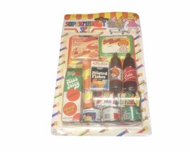 Supermarket Set Vintage 1980’s With Frosted Flakes &amp; Name Tag - £10.86 GBP
