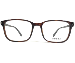 Guess Eyeglasses Frames GU1963 052 Grey Gunmetal Brown Tortoise Square 52-17-145 - $55.89