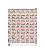 Retro Caravan Camping Premium Eco Friendly Decorative Gift Wrapping Paper  - $19.80+