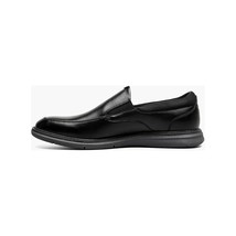 Nunn Bush Chase Moc Toe Slip On Walking Shoes Black 85092-001 image 6