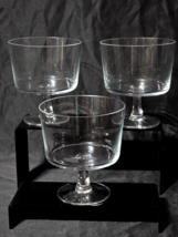 Vintage ROSENTHAL 5&quot; Tall x 4.5&quot; Wide Crystal Dessert Ice Cream Bowls - ... - $24.98