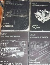 1975 Ford F100 F-150 250 350 Econoline Truck Service Shop Repair Manual ... - $170.09