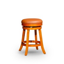 DTY Indoor Living Creede Backless Swivel Stool, 24&quot; Counter or 30” Bar Stool - £134.46 GBP+