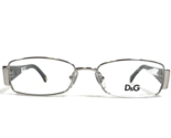 Dolce &amp; Gabbana Brille Rahmen D&amp;G 5072 061 Schwarz Silber Voll Felge 49-... - $107.16