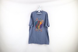 Vintage 90s Mens 2XL Faded Spell Out Rainbow Universal Studios Florida T-Shirt - $39.55