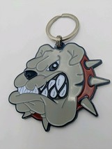 Gonzaga &quot;Spike the Bulldog&quot; Premium Painted Metal Keychain. (G4) - £11.96 GBP