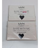 Lot of 2 NYX Bare With Me Sativa Seed Oil Absorb Blotting Paper 50 Sheet... - $186.24 MXN