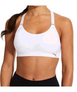 Puma Ladies Sports Bra White Women Yoga Activewear Bra Medium  - $16.76 CAD