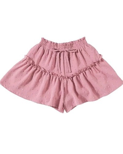 Girls Swiss Size 8-10 Dot Shorts Kid Paper Bag Shorts New With Tags Lot 6 Item image 2