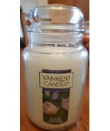 Yankee Candle Clean Cotton 22 oz. Jar Candle Preowned and Unused. - $16.73