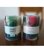 Pier 1 One Pillar Candles Multiples &#39;tis season Cranberry Balsam Graham ... - $1,258.03 MXN