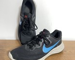 Nike Revolution 6 Next Nature Black Laser Blue 2022 Size 11 - $19.59