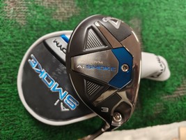 Callaway Paradyme AI Smoke 3 Hybrid 3H 18 Degree Regular Flex w Headcove... - $209.00