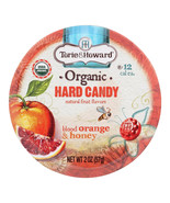 Torie &amp; Howard hard drop Blood Orange, Honey Drops Candy 2 oz tin Case 8... - £35.95 GBP