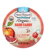 Torie &amp; Howard hard drop Blood Orange, Honey Drops Candy 2 oz tin Case 8... - $48.99