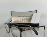 Brand New Authentic SALT Eyeglasses GREG AG Charcoal Grey Frame 48mm - $197.99