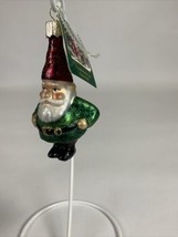 Old World Christmas Gnome Glass Christmas Ornament - $19.79