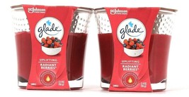 2 Glade 3.4 Oz Uplifting Radiant Berries Essential Oils Infused Scented ... - £14.87 GBP