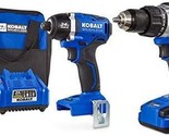 The 0672827 Kobalt 24V Max Brushless 2-Tool Combo Kit. - $238.93