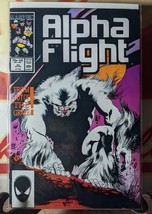 ALPHA FLIGHT #45 NM- (Marvel 1987) Wendigo, Purple Girl, Pestilence - $6.96