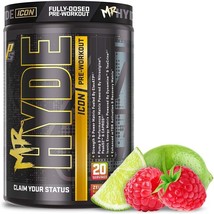 ProSupps Mr. Hyde Icon Pre-Workout Powder, 20 Servs, Zeus Raspberry Lime Thunder - £19.97 GBP