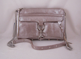 Rebecca Minkoff Mac Clutch in New Silver with Silver Hardware NWT - £187.89 GBP