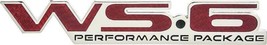 Reproduction Red Rear Bumper Emblem 1996-2002 Pontiac Firebird Trans AM WS6 - $49.98