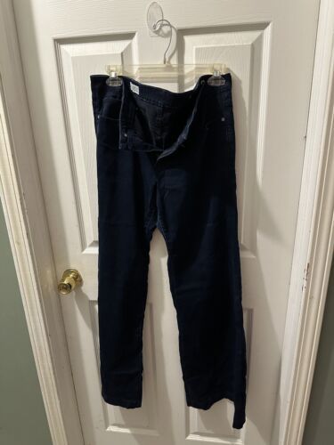 Primary image for Gap 1969 Trouser Jeans Women’s Wide Leg Pants Hi-Rise Size 32/14r Stretch Nice