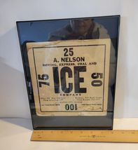 Framed Advertisement A. Nelson Moving, Express, Coal and Ice Co. Kansas City, KS image 4