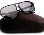 New TOM FORD Bruce TF1026-N  01D Black Sunglasses 61-12-145mm  Italy Pol... - $220.49