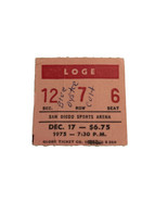 12/17/1975 AEROSMIT/BLUE OYSTER CULT/TED NUGENT Concert Ticket Stub San ... - €26,35 EUR