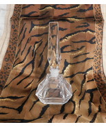 Clear Glass Perfume Bottle with Tapered Stopper # 21085 - £17.26 GBP