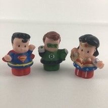 Fisher Price Little People DC Super Friends Wonder Woman Superman Green ... - $16.78