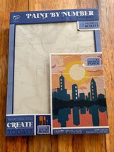 Anker Art Paint by Number City Scape New - $14.84