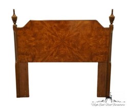 DREXEL FURNITURE Contract Collection Bookmatched Burled Walnut Twin Size... - $546.24