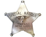 Old west Badges Special ranger texas &amp; s.w. cattle raisers as 169545 - $19.99