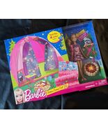Barbie Sisters Camp Out Fore Pit Tent Fits 4 Sister Dolls Play set V4401... - €61,61 EUR