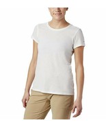 Columbia Women&#39;s Solar Shield Short Sleeve Shirt 30 UPF Sz L White NWT - $12.97 CAD